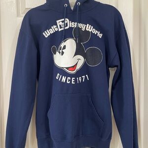 Disney Walt Disney World Navy Blue Mickey Mouse Sweatshirt